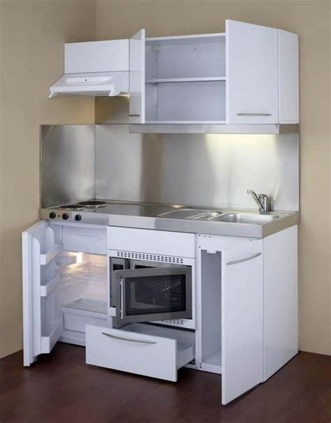 A resource for living large in small spaces. Amazing Compact Kitchen Unit Design | Small kitchen units ...