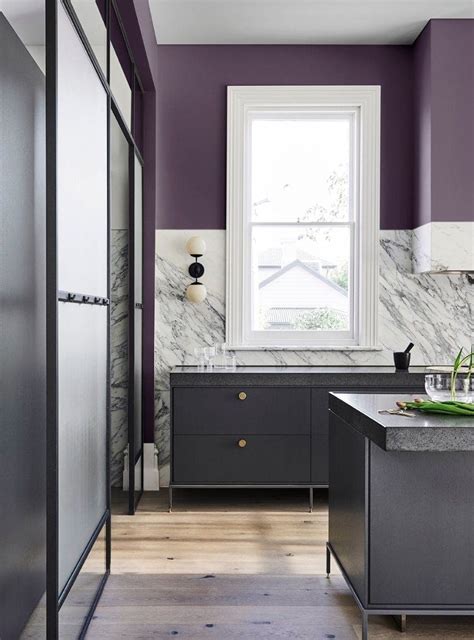 You could pair your grey tones with some color in the kitchen as well. The Top 2019 Home Colour Trends - TLC Interiors