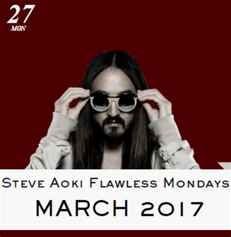Jewel Nightclub Presents Steve Aoki Flawless Mondays Las Vegas