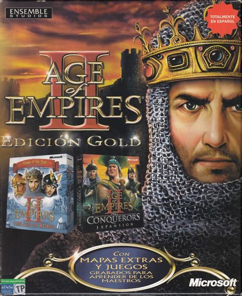 Age Of Empires Ii Gold Edition 2001 Windows Box Cover Art Mobygames