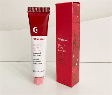 Glossier Cherry Balm Dotcom Universal Skin Salve Lip Balm Discontinued Brand New Ebay