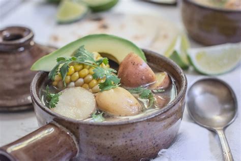 colombian chicken corn and potato stew {ajiaco recipe} little figgy food stewed potatoes