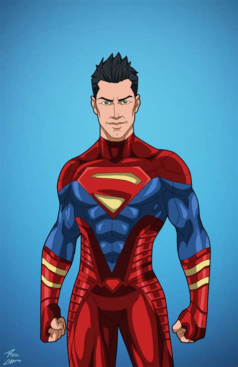 Superboy Earth 27 Titan Commission By Phil Cho On Deviantart