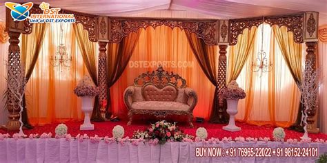 Trending Hindu Wedding Reception Stage Setup Dst International