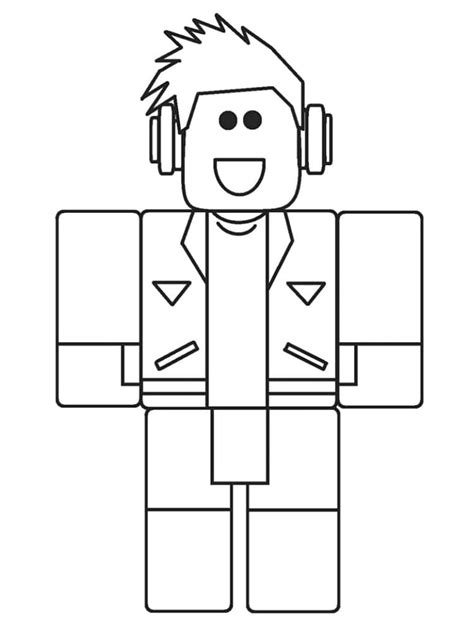 Free Printable Roblox Coloring Page Download Print Or Color Online