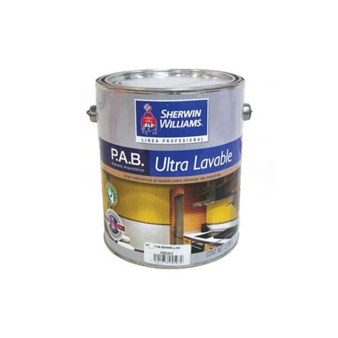 PINTURA SHERWIN WILLIAMS P.A.B. AMARILLO 4 LTS.