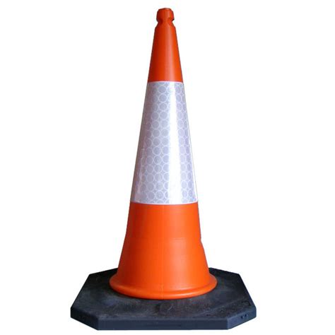 Uk Regulation Traffic Cone 2 Piece