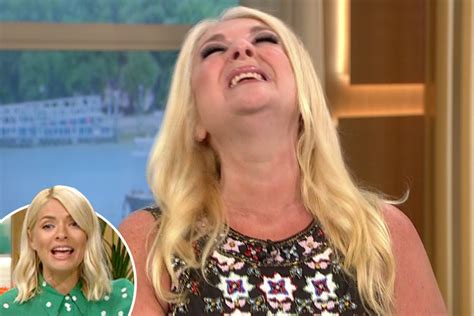 holly willoughby screams as vanessa feltz loudly fakes an orgasm on this morning