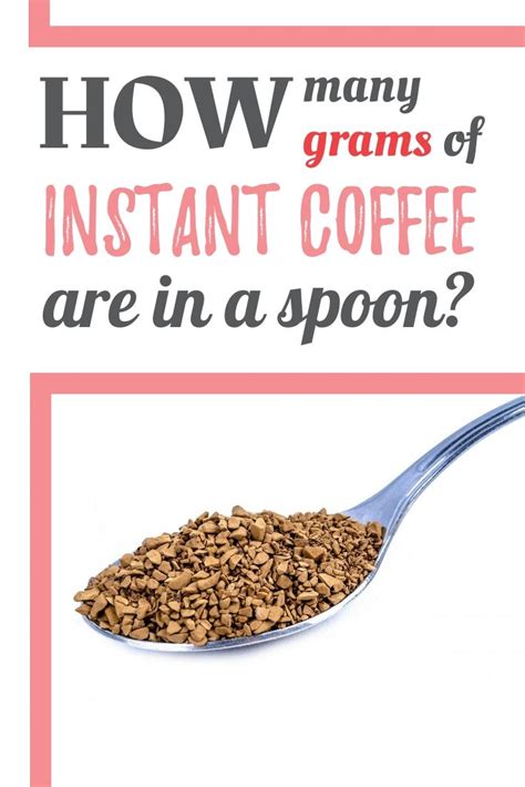 These instant coffees make a great cup of coffee fast. How to measure instant coffee with spoons | Instant coffee ...