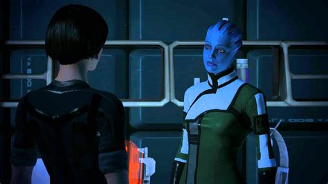 Mass Effect Liara And Femshep Romance 6 Youtube