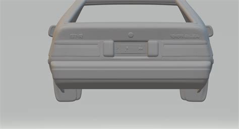 Stl File Toyota Celica Mk3 1981・model To Download And 3d Print・cults