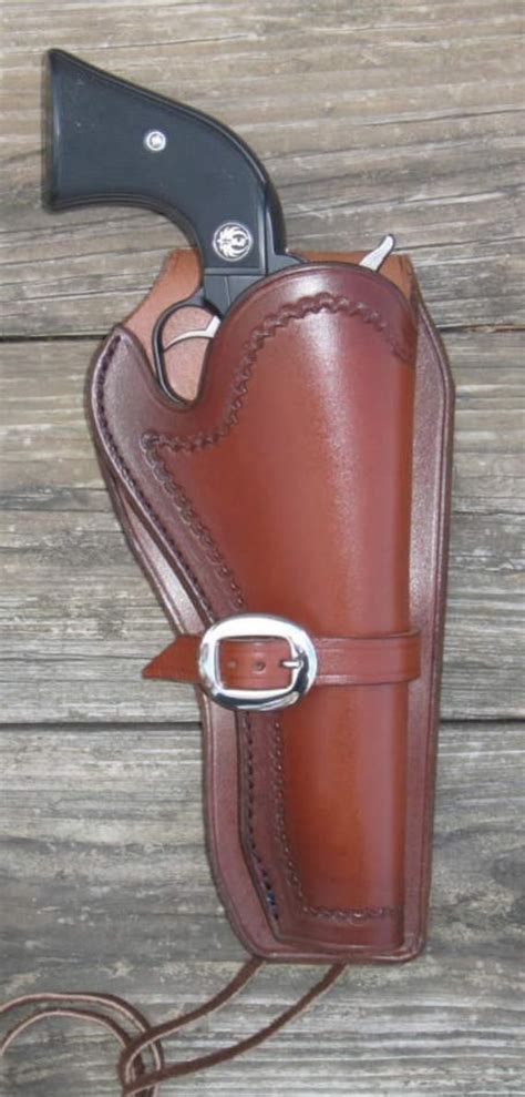 Leather Holster 22 Cal Cowboy Revolver