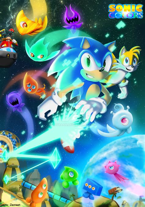 Sonic Colors Poster By Zavraan On Deviantart