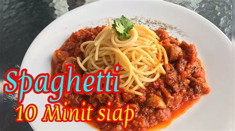 Spaghetti Paling Cepat Dan Mudah Di Masak Youtube