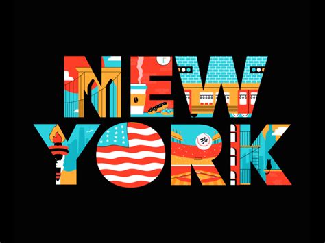 New York By Mat Voyce On Dribbble