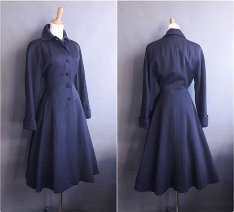 1940s Princess Coat Zelinka Matlick New Look Coat Fitted Coat Etsy