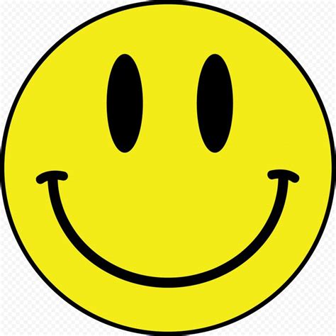 A Yellow Smiley Face With Two Black Eyes
