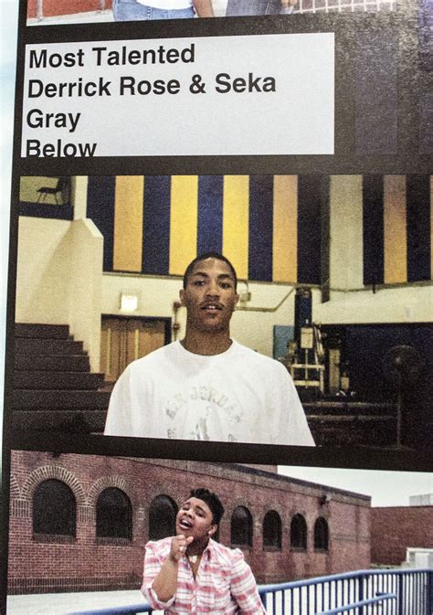 Lot Detail Lot Of 5 Derrick Rose High School Yearbooks