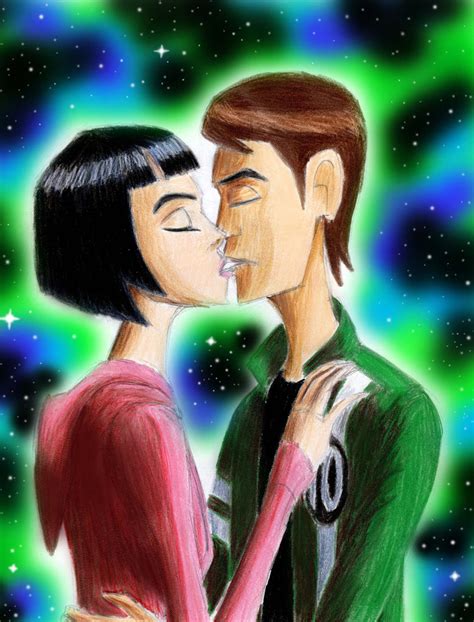Ben And Julie Kiss By Taipu556 On Deviantart
