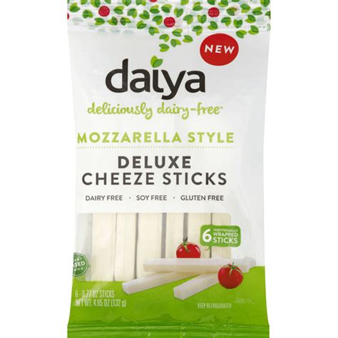 Daiya Cheeze Sticks Deluxe Mozzarella Style Buehler S