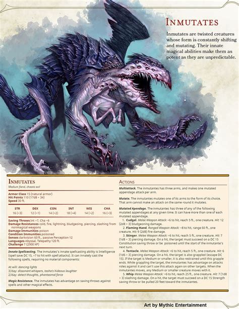 Demons Lots Of Demons Dnd Monsters Dnd Dragons Fantasy Monster