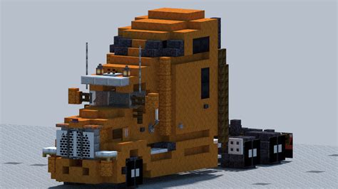 Kenworth T660 Truck With Download Minecraft Map