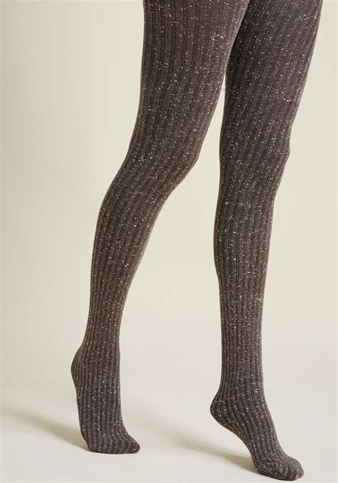 Warm Wonderland Knit Tights In Brown Knit Tights Tights Green Tights
