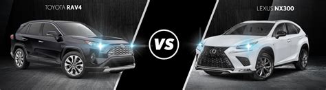 Lexus Nx 300 Vs Toyota Rav4 Comparison Which Suv Is Better