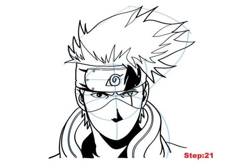 Kakashi Drawing Easy Free Download On Clipartmag