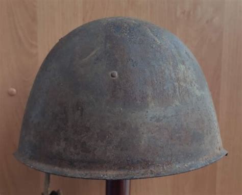 Helmet Steel Ssh 39 Wwii Original Russian Military Soviet Army Rkka Ww2