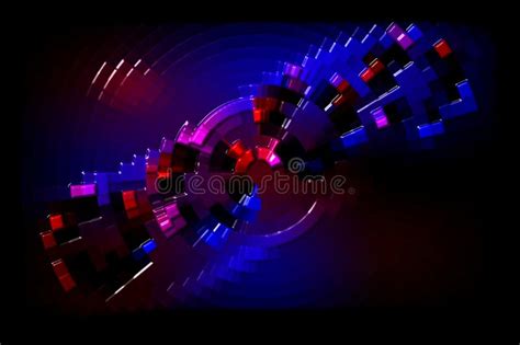 Abstract Multicolored Shaded Shiny Textured Background With Lighting