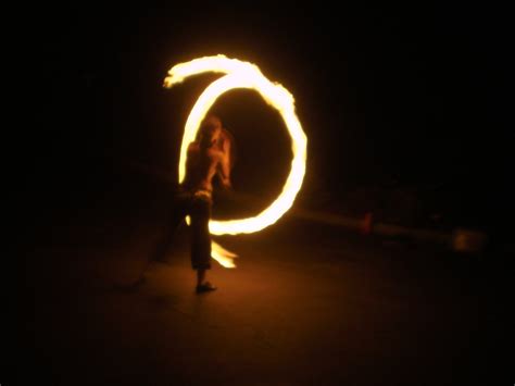 Devon Fire Poi At Debbis Place March 7th 2008 Kay Flickr
