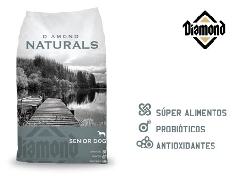 Diamond pet food started in 1970 with a mission to provide good quality pet food at an affordable price. Diamond Naturals Senior 8+ | Safiri: Alimentos Premium y ...