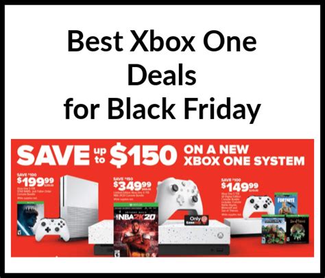 Xbox One Bundles Best Black Friday Deals Thrifty Nw Mom