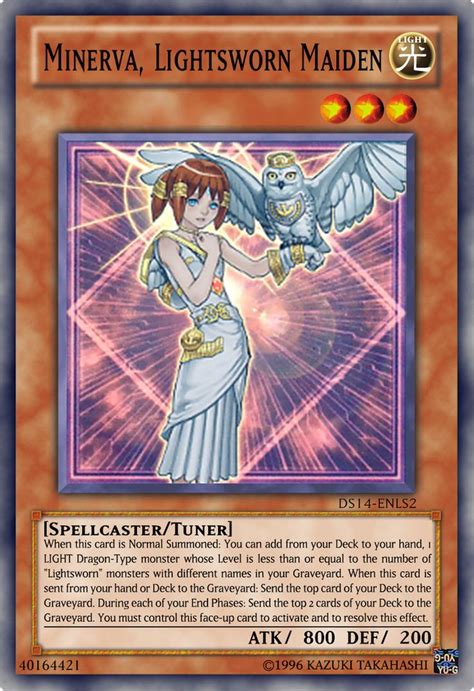 Lightsworn Minerva Monster Cards Yugioh Cards Yugioh