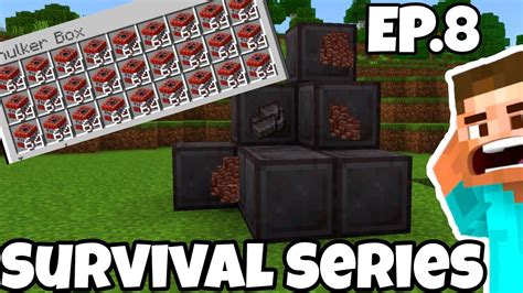 Finding Lots Of Ancient Debris In Survival Series Minecraft Creepergg