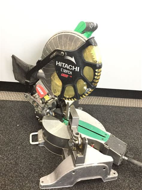 Hitachi 15 Amp 12 Inch Compound Miter Saw With Laser For Sale In Kent