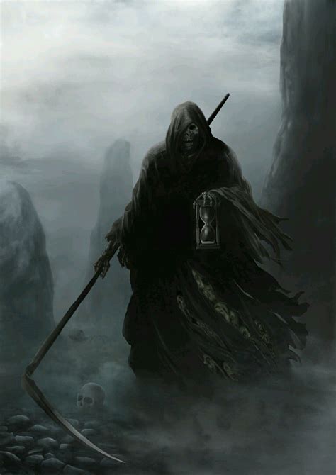 Pin by Leila Woof on Mirror Twin of Mine | Grim reaper art, Grim reaper ...
