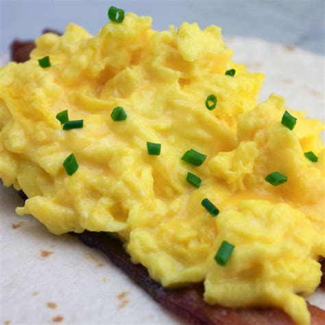 Scrambled Eggs With Cheese Recipe