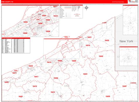 Zip Code Map Erie Pa | US States Map