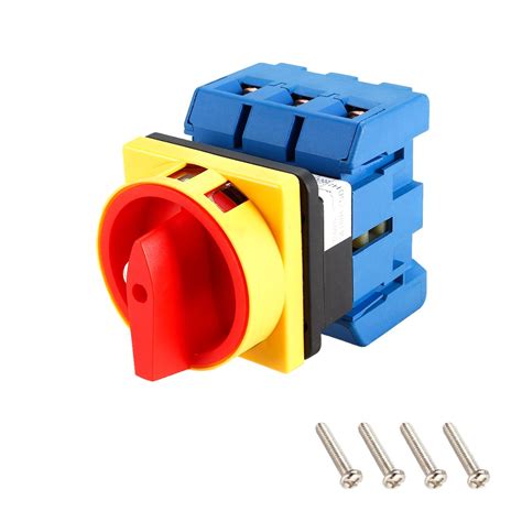 Buy Uxcell Changeover Switch 2 Position Rotary Selector Cam Switch