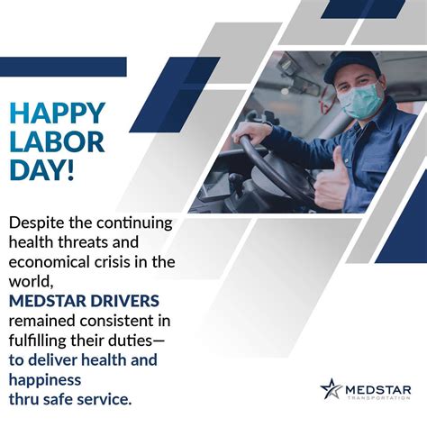 Happy Labor Day — Medstar Transportation