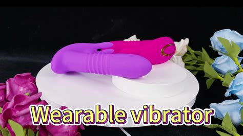 Rabbit Vibrators C Spot Wear Thrusting And Rotating Wand Female Clitoris Stimulation Vibrating