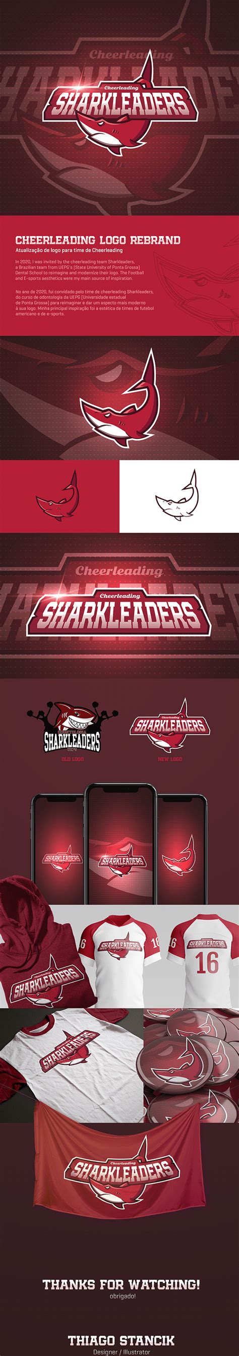 Cheerleading Logo Rebrand On Behance
