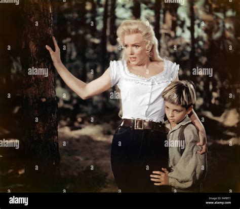 Marilyn Monroe Tommy Rettig Fluss Von No Return Unter Der Regie Von Otto Preminger
