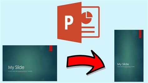 How To Change Slide Size Landscape To Portrait In Powerpoint 2016 Youtube