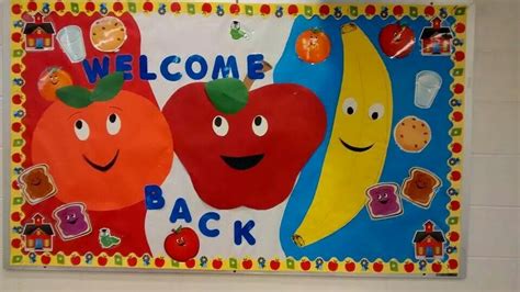 Back To School School Cafeteria Decorations Teacher Bulletin Boards
