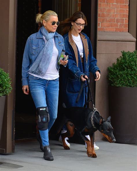 2019 but still remained on good terms. BELLA and YOLANDA HADID Out in New York 03/30/2019 ...