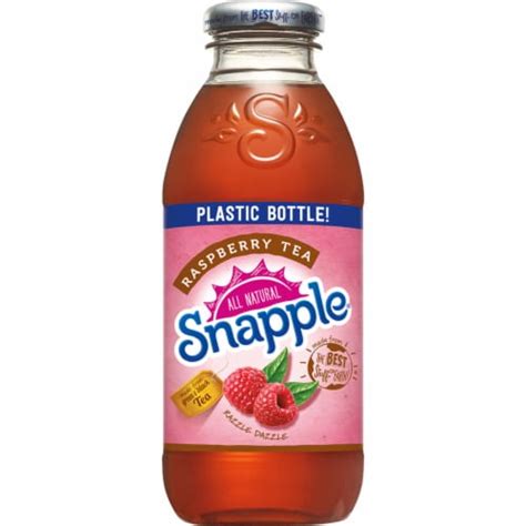 snapple raspberry iced tea drink 16 fl oz fred meyer