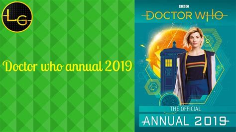 Doctor Who Annual 2019 Youtube